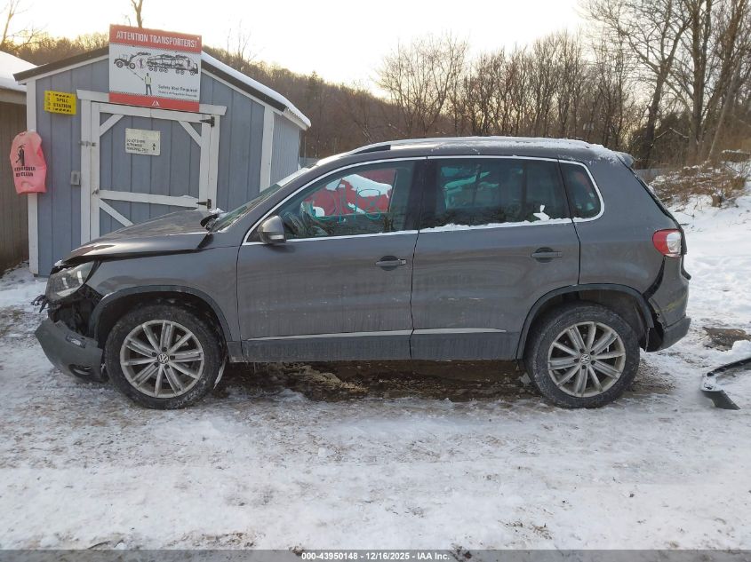 2012 Volkswagen Tiguan Se VIN: WVGBV7AX1CW003338 Lot: 43950148