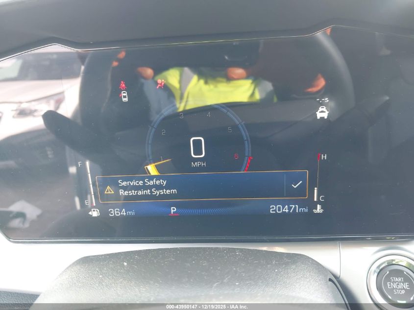 2025 Chevrolet Trax Fwd Lt VIN: KL77LHEP4SC207015 Lot: 43950147