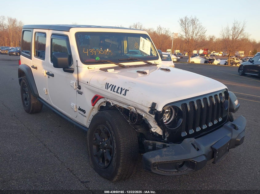2021 Jeep Wrangler Unlimited Willys 4X4