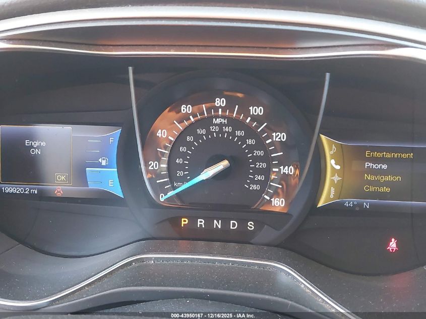 2013 Ford Fusion Se VIN: 3FA6P0HR2DR156433 Lot: 43950167