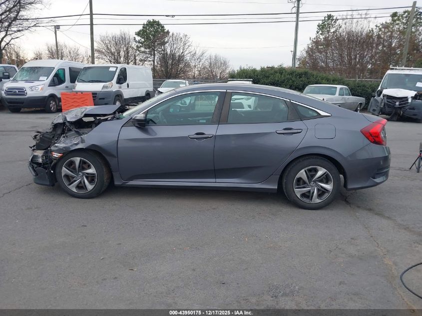 2020 Honda Civic Lx VIN: 2HGFC2F60LH547425 Lot: 43950175