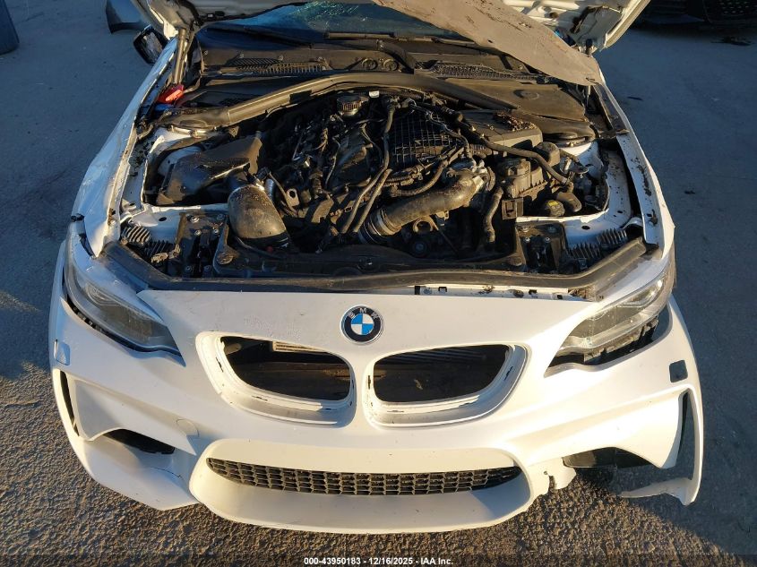 2017 BMW M240I VIN: WBA2G1C58HV638915 Lot: 43950183