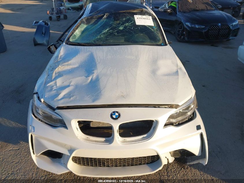 2017 BMW M240I VIN: WBA2G1C58HV638915 Lot: 43950183