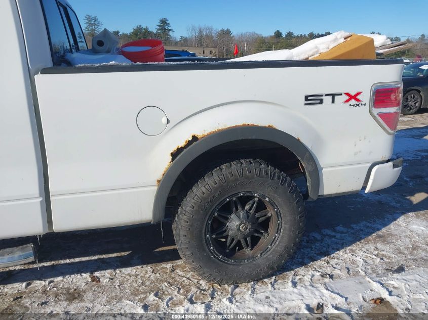 2012 Ford F-150 Stx VIN: 1FTFX1EF4CKE01827 Lot: 43950185