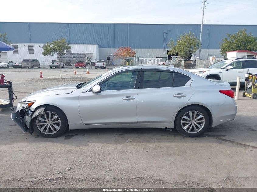2014 Infiniti Q50 Premium VIN: JN1BV7AP3EM685578 Lot: 43950186