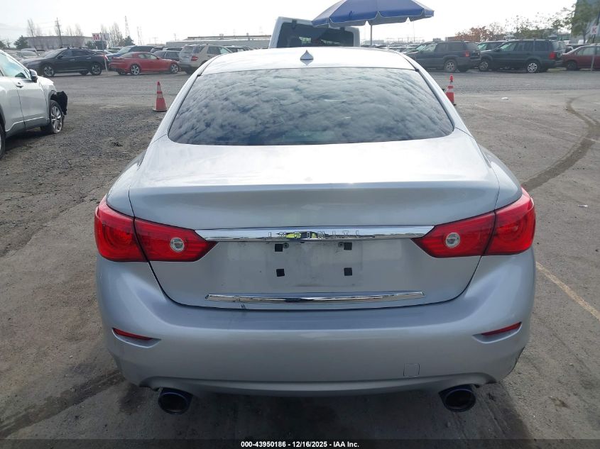 2014 Infiniti Q50 Premium VIN: JN1BV7AP3EM685578 Lot: 43950186