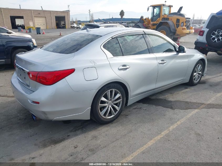 2014 Infiniti Q50 Premium VIN: JN1BV7AP3EM685578 Lot: 43950186