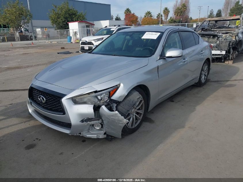 2014 Infiniti Q50 Premium VIN: JN1BV7AP3EM685578 Lot: 43950186