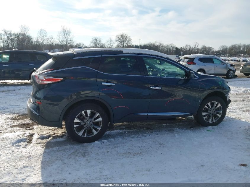 2018 Nissan Murano Sv VIN: 5N1AZ2MG1JN104946 Lot: 43950190