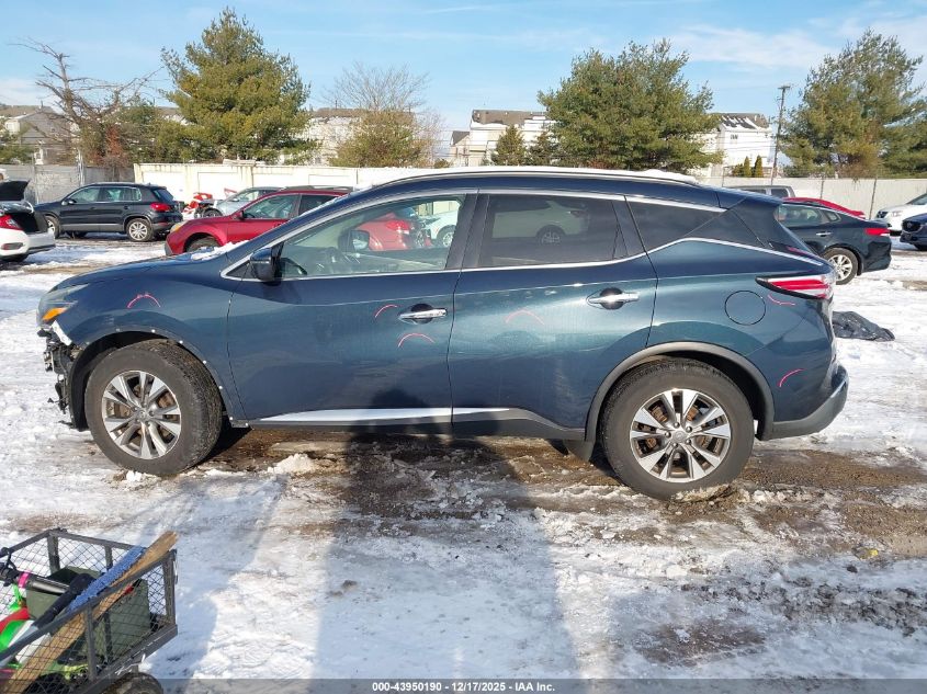 2018 Nissan Murano Sv VIN: 5N1AZ2MG1JN104946 Lot: 43950190