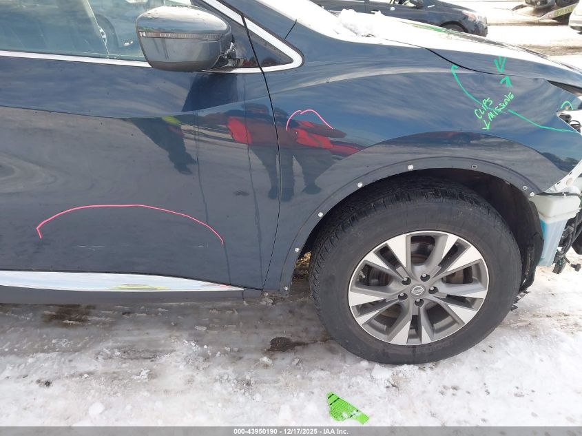 2018 Nissan Murano Sv VIN: 5N1AZ2MG1JN104946 Lot: 43950190