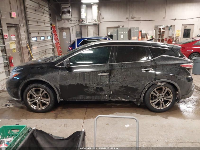 2016 Nissan Murano Platinum VIN: 5N1AZ2MH9GN161915 Lot: 43950202