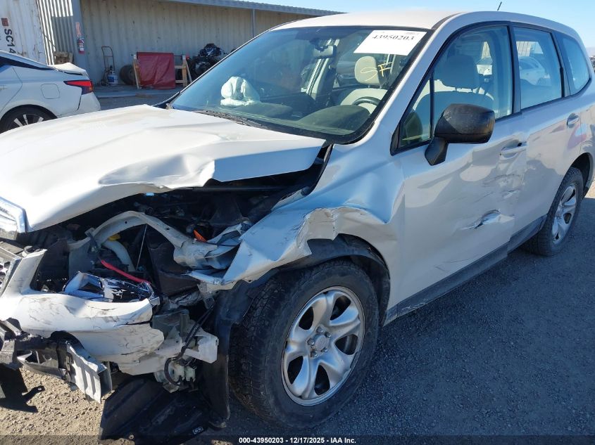 2014 Subaru Forester 2.5I VIN: JF2SJAAC7EH476342 Lot: 43950203