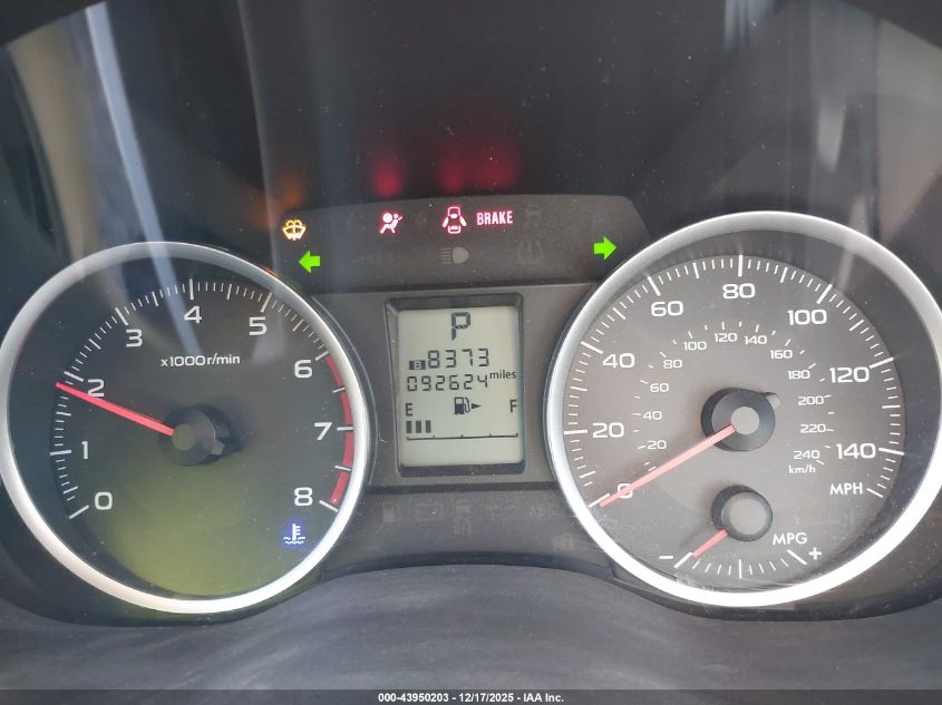 2014 Subaru Forester 2.5I VIN: JF2SJAAC7EH476342 Lot: 43950203