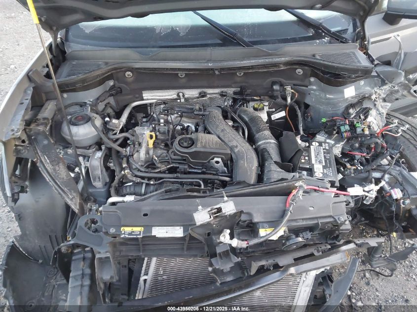 2022 Volkswagen Taos 1.5T Se VIN: 3VVLX7B20NM036213 Lot: 43950206