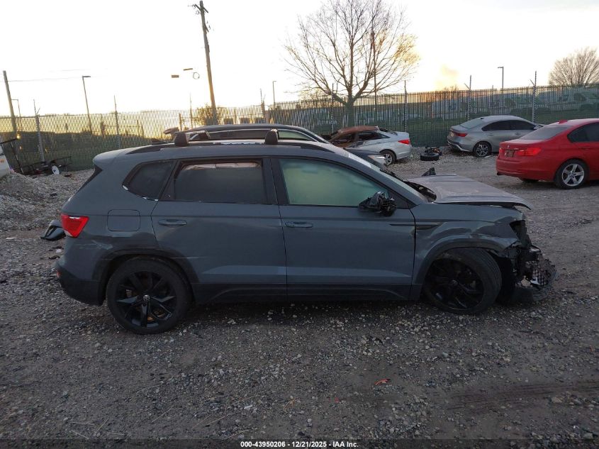 2022 Volkswagen Taos 1.5T Se VIN: 3VVLX7B20NM036213 Lot: 43950206