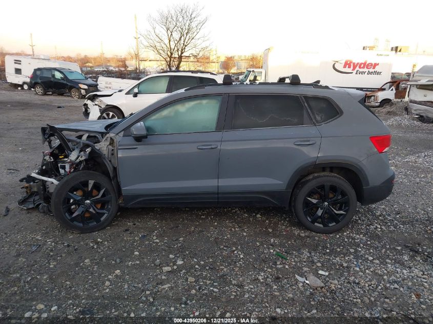 2022 Volkswagen Taos 1.5T Se VIN: 3VVLX7B20NM036213 Lot: 43950206