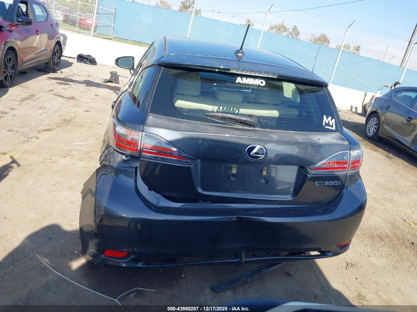 2011 Lexus Ct 200H Premium VIN: JTHKD5BH5B2011773 Lot: 43950207