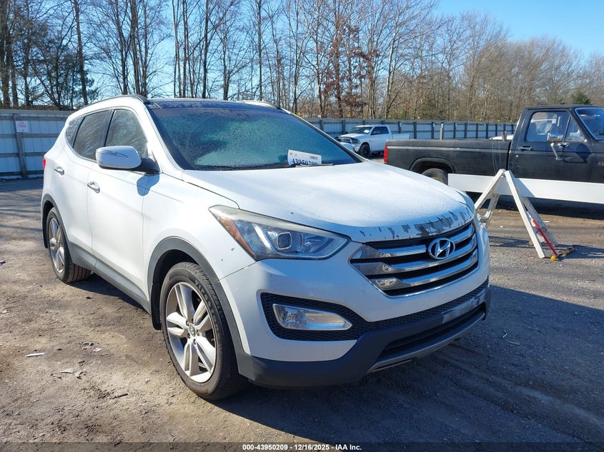 5XYZW3LA0EG148162 2014 Hyundai Santa Fe Sport 2.0L Turbo auction photo 1