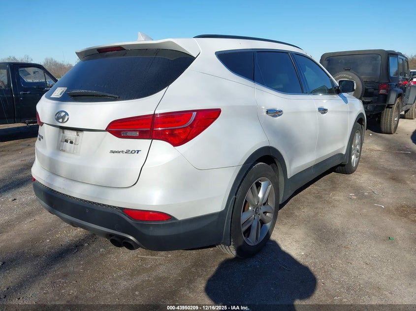 5XYZW3LA0EG148162 2014 HYUNDAI SANTA FE photo no. 4