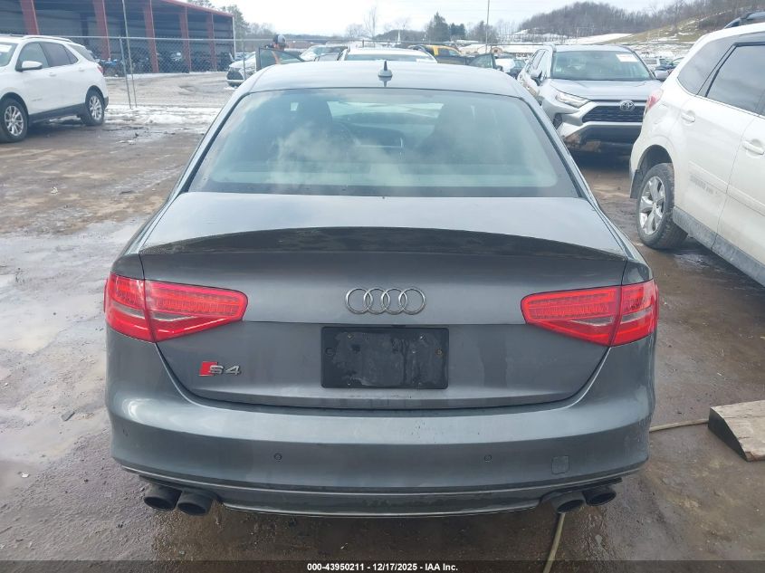 2014 Audi S4 3.0T Premium Plus VIN: WAUBGAFL3EA012637 Lot: 43950211