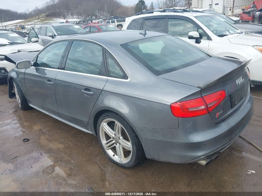 2014 Audi S4 3.0T Premium Plus VIN: WAUBGAFL3EA012637 Lot: 43950211