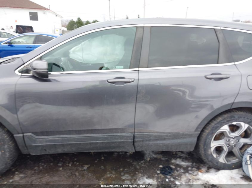 2019 Honda Cr-V Ex VIN: 2HKRW2H57KH627804 Lot: 43950218