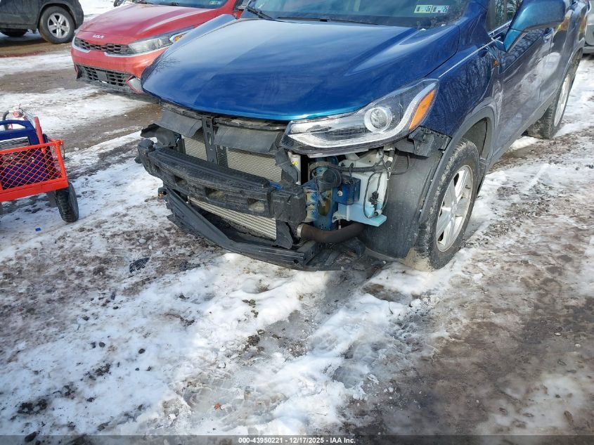 2019 Chevrolet Trax Lt VIN: 3GNCJPSB8KL355237 Lot: 43950221