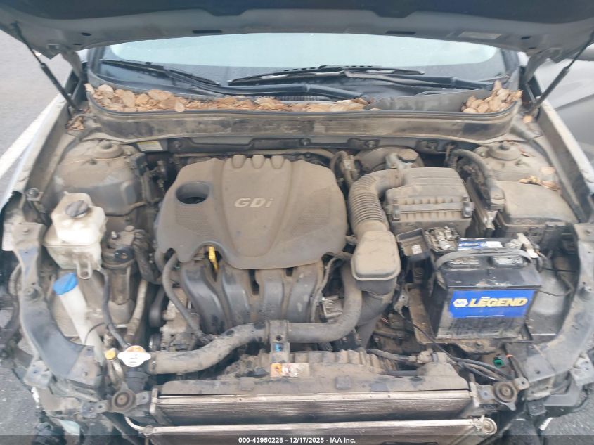 2013 Hyundai Sonata Gls VIN: 5NPEB4AC7DH547193 Lot: 43950228