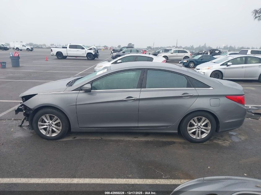 2013 Hyundai Sonata Gls VIN: 5NPEB4AC7DH547193 Lot: 43950228