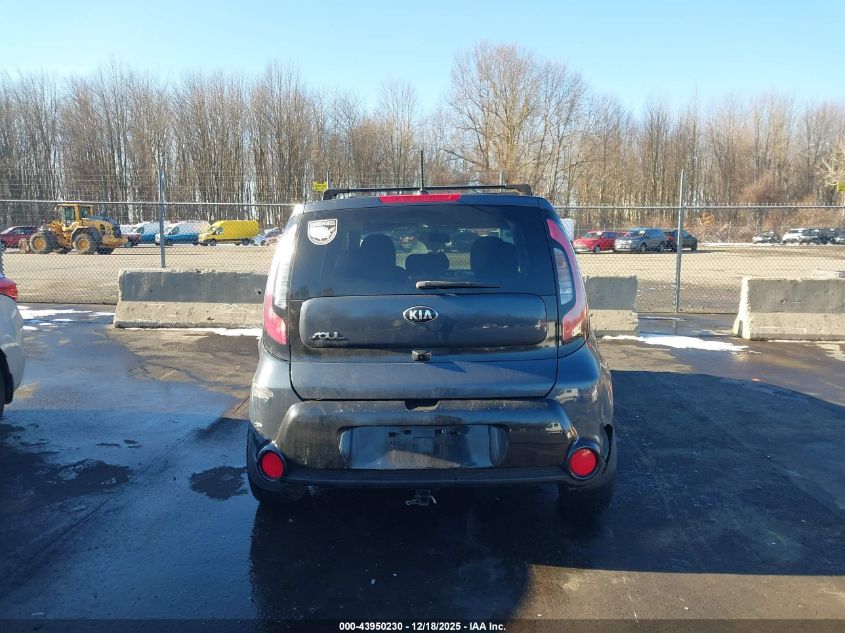 2016 Kia Soul + VIN: KNDJP3A57G7347564 Lot: 43950230