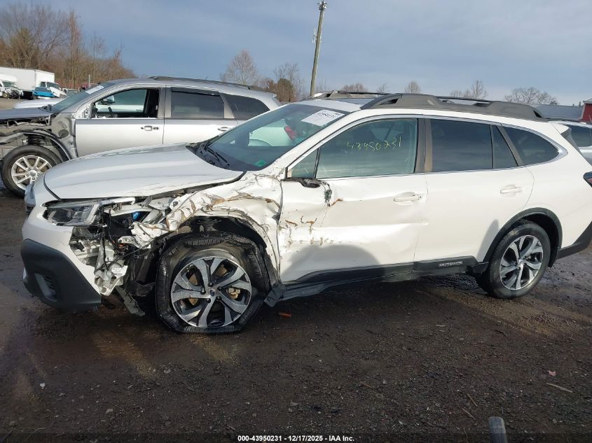 2021 Subaru Outback Limited VIN: 4S4BTANCXM3185148 Lot: 43950231