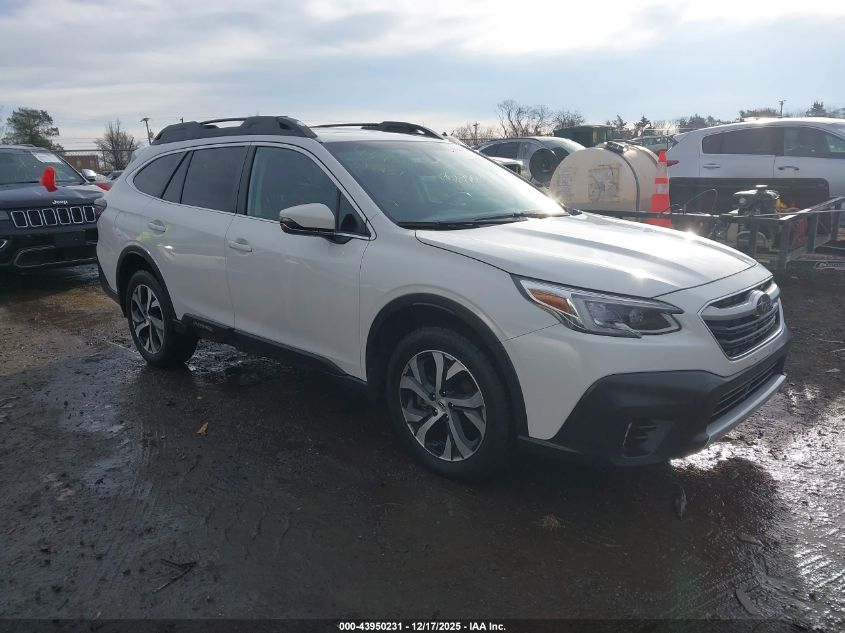 2021 Subaru Outback Limited VIN: 4S4BTANCXM3185148 Lot: 43950231