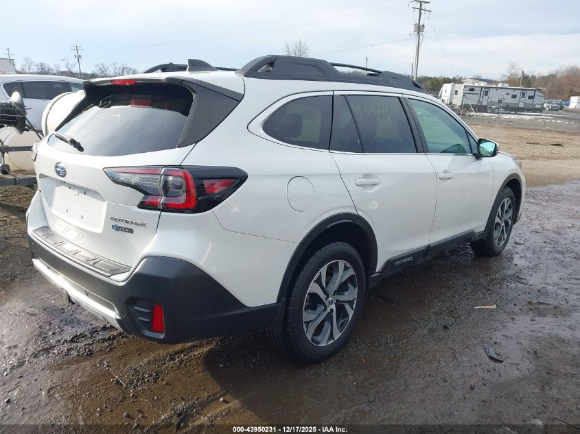 2021 Subaru Outback Limited VIN: 4S4BTANCXM3185148 Lot: 43950231