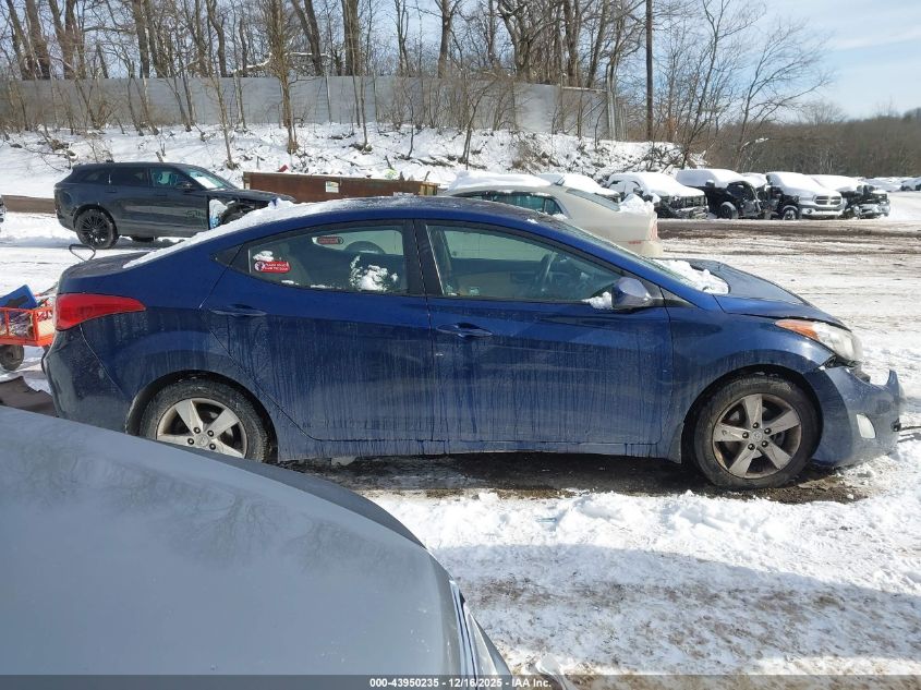 2013 Hyundai Elantra Gls VIN: KMHDH4AE2DU838889 Lot: 43950235
