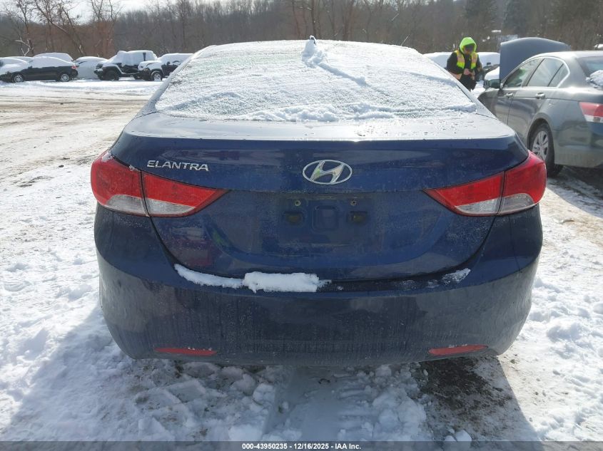2013 Hyundai Elantra Gls VIN: KMHDH4AE2DU838889 Lot: 43950235