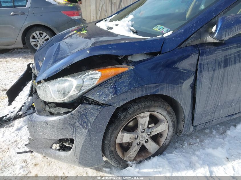 2013 Hyundai Elantra Gls VIN: KMHDH4AE2DU838889 Lot: 43950235