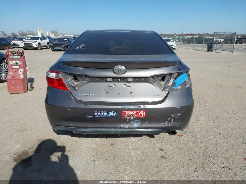 2015 Toyota Camry Se VIN: 4T1BF1FK6FU982569 Lot: 43950238