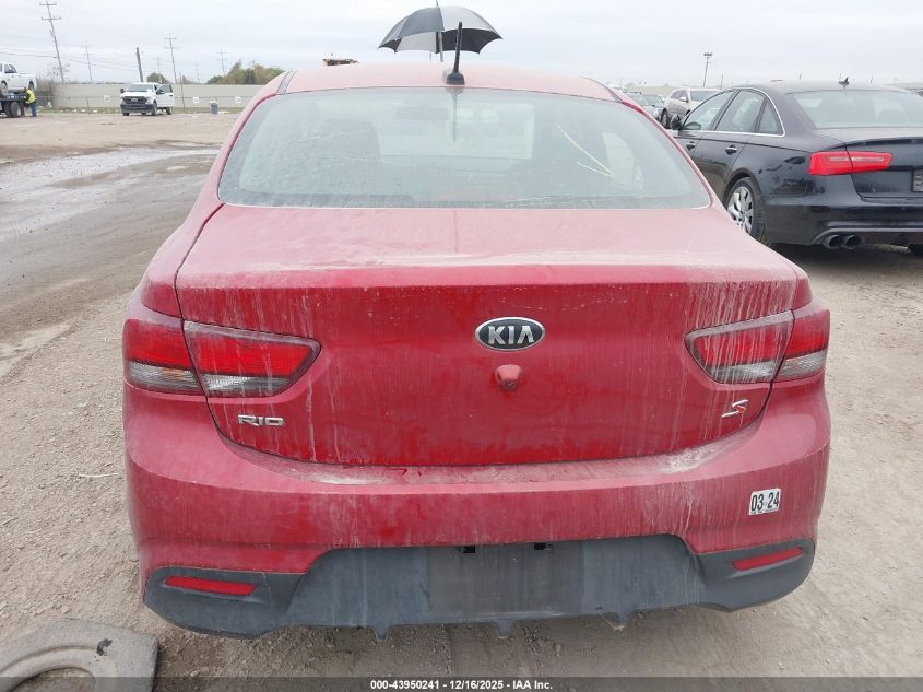 2020 Kia Rio S VIN: 3KPA24AD3LE273131 Lot: 43950241