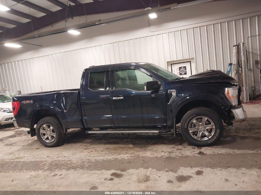 2021 Ford F-150 Xlt VIN: 1FTEX1EPXMFA44345 Lot: 43950251