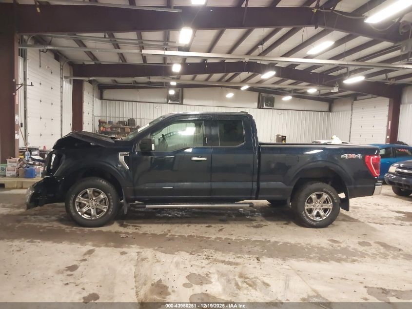 2021 Ford F-150 Xlt VIN: 1FTEX1EPXMFA44345 Lot: 43950251