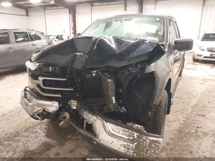 2021 Ford F-150 Xlt VIN: 1FTEX1EPXMFA44345 Lot: 43950251