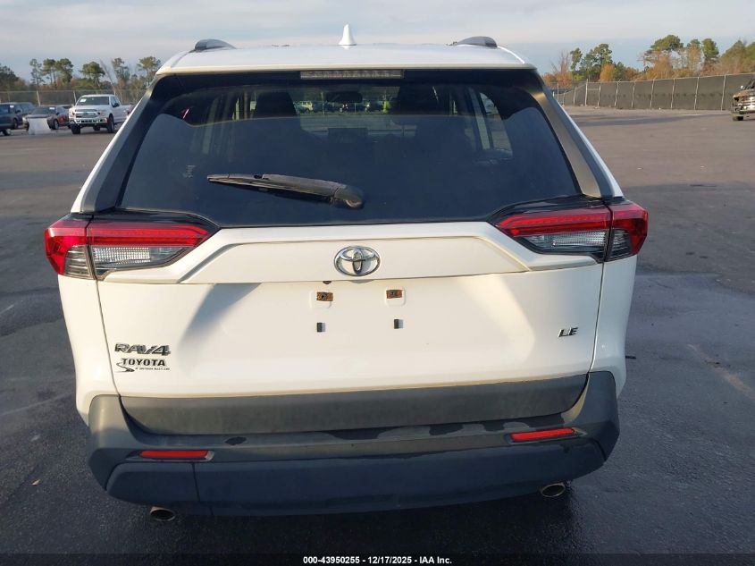 2019 Toyota Rav4 Le VIN: JTMH1RFV4KJ006632 Lot: 43950255