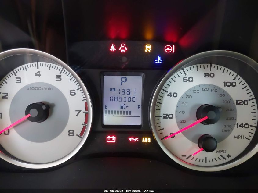 2012 Subaru Impreza 2.0I Sport Premium VIN: JF1GPAL63CH222494 Lot: 43950262