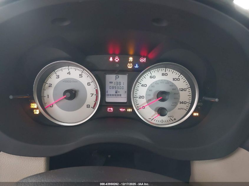 2012 Subaru Impreza 2.0I Sport Premium VIN: JF1GPAL63CH222494 Lot: 43950262