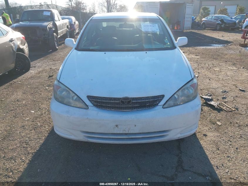 2002 Toyota Camry Xle V6 VIN: 4T1BF30K22U023913 Lot: 43950267