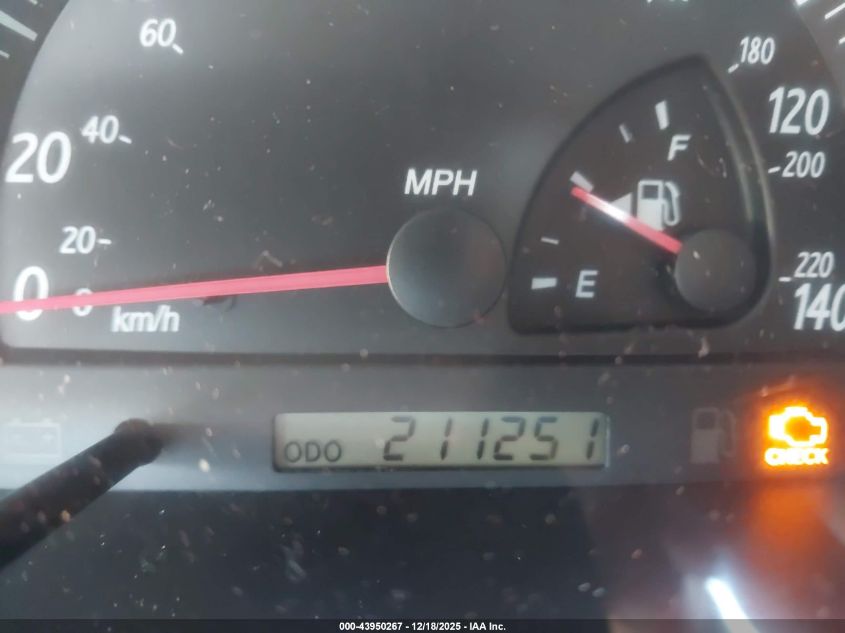 2002 Toyota Camry Xle V6 VIN: 4T1BF30K22U023913 Lot: 43950267