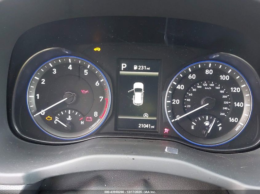 2022 Hyundai Kona Sel VIN: KM8K3CAB5NU876463 Lot: 43950266
