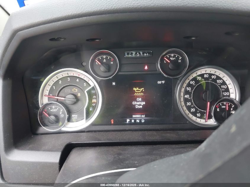 2013 Ram 2500 Lone Star VIN: 3C6UR5DL5DG562932 Lot: 43950268