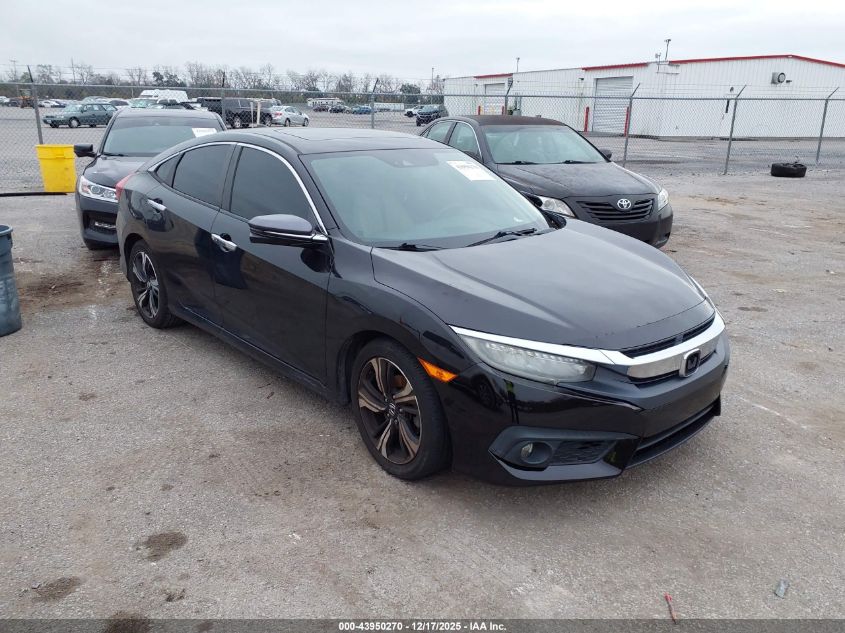 2017 Honda Civic Touring VIN: 19XFC1F95HE023810 Lot: 43950270